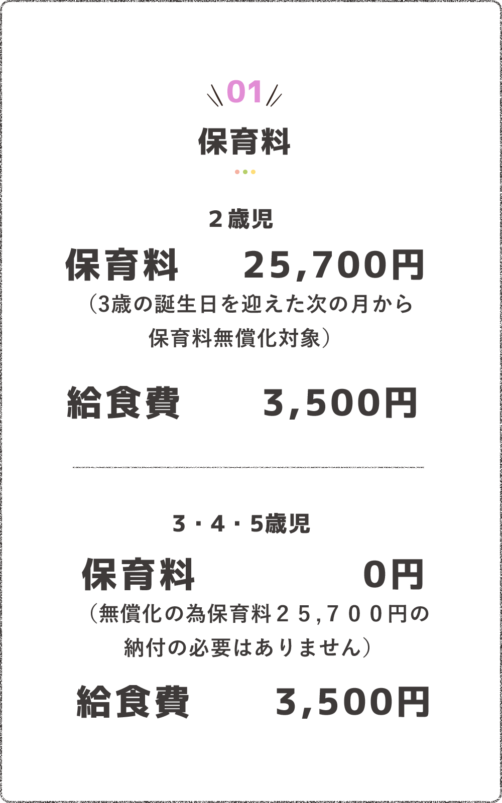 保育料