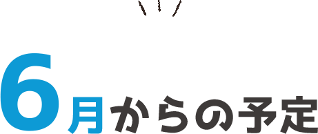 6月の予定